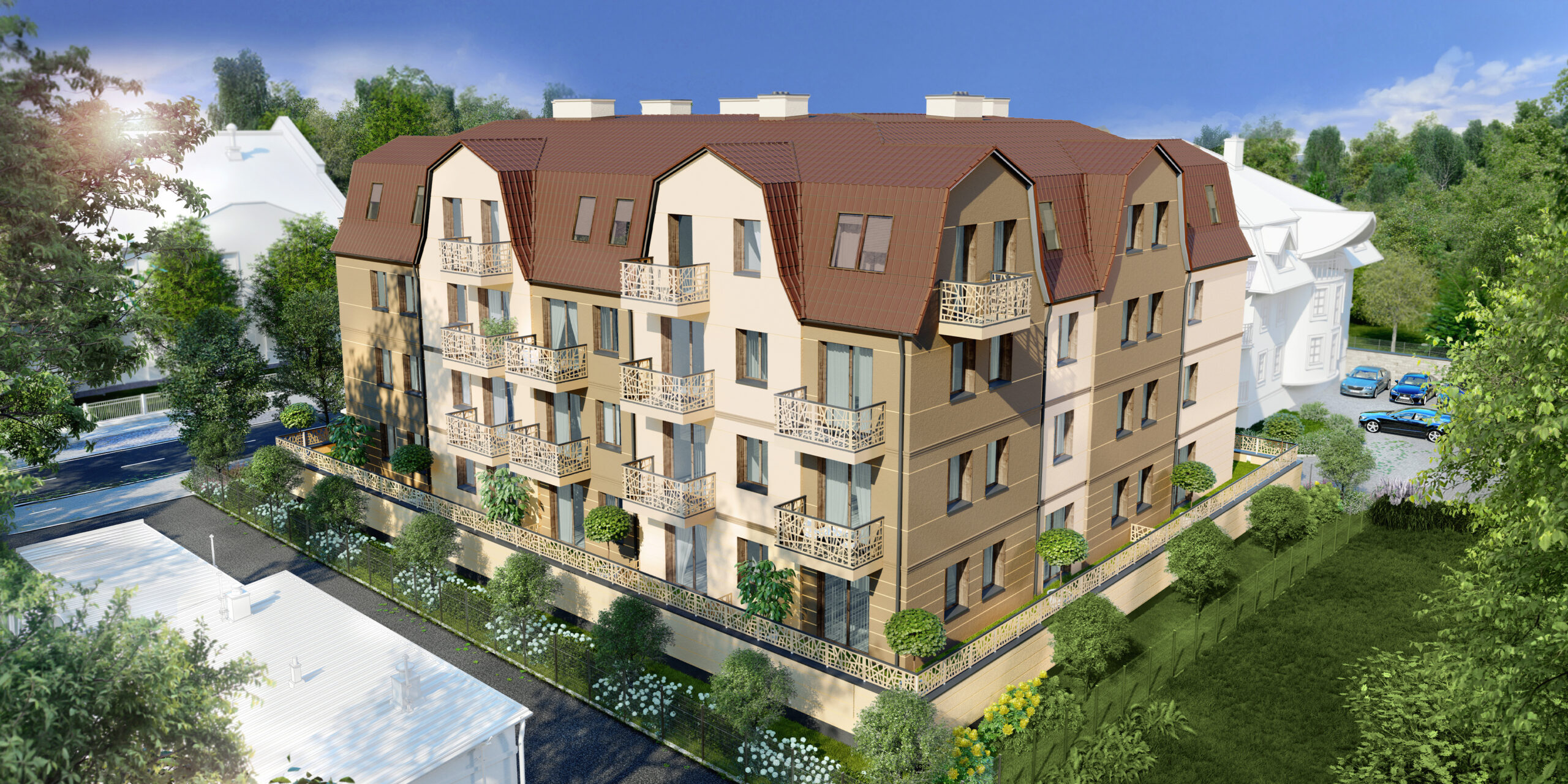 Balkony i tarasy